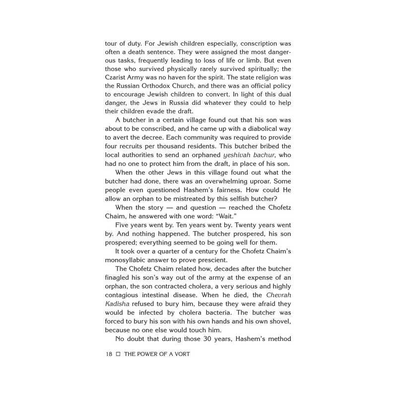 The Power of a Vort | Books | Judaica