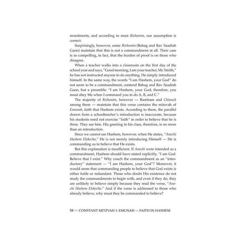 The Six Constant Mitzvos - Hardcover | Books | Judaica
