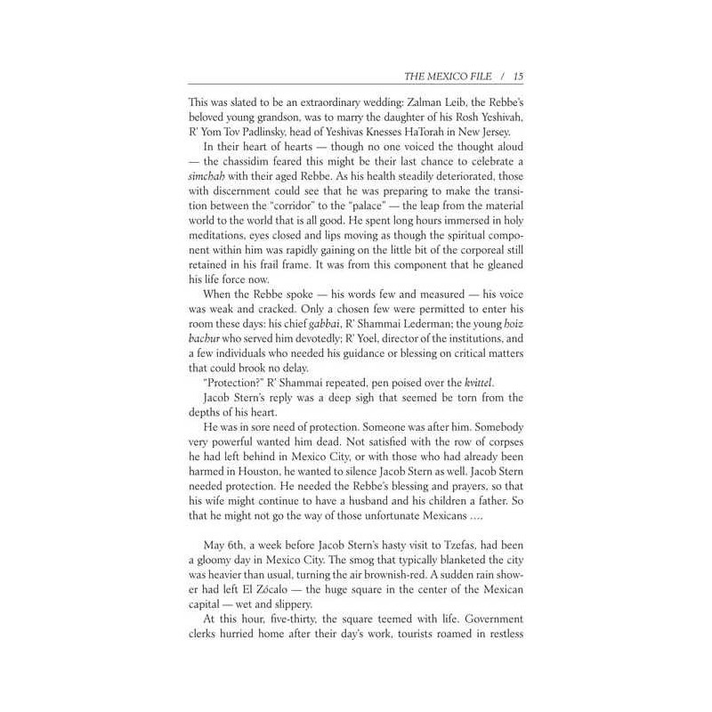 The Mexico File - Hardcover | Books | Judaica