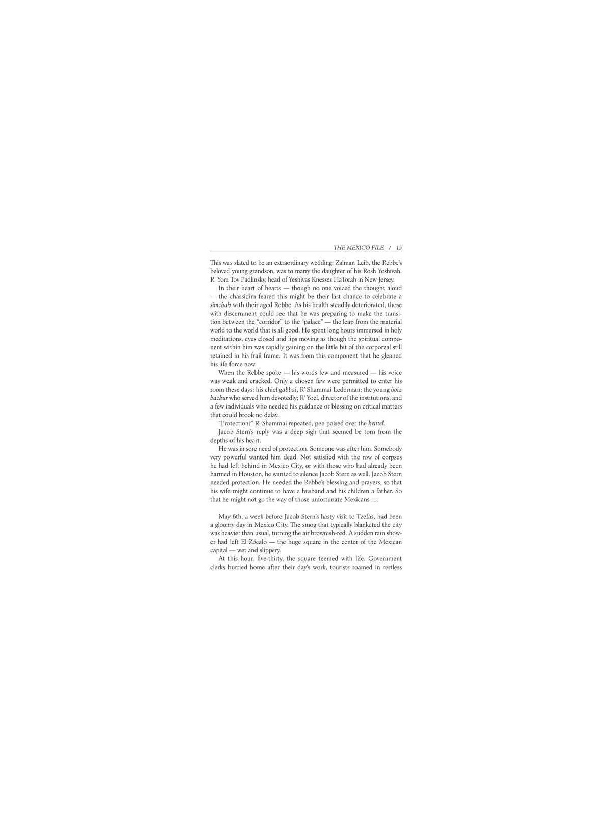 The Mexico File - Hardcover | Books | Judaica