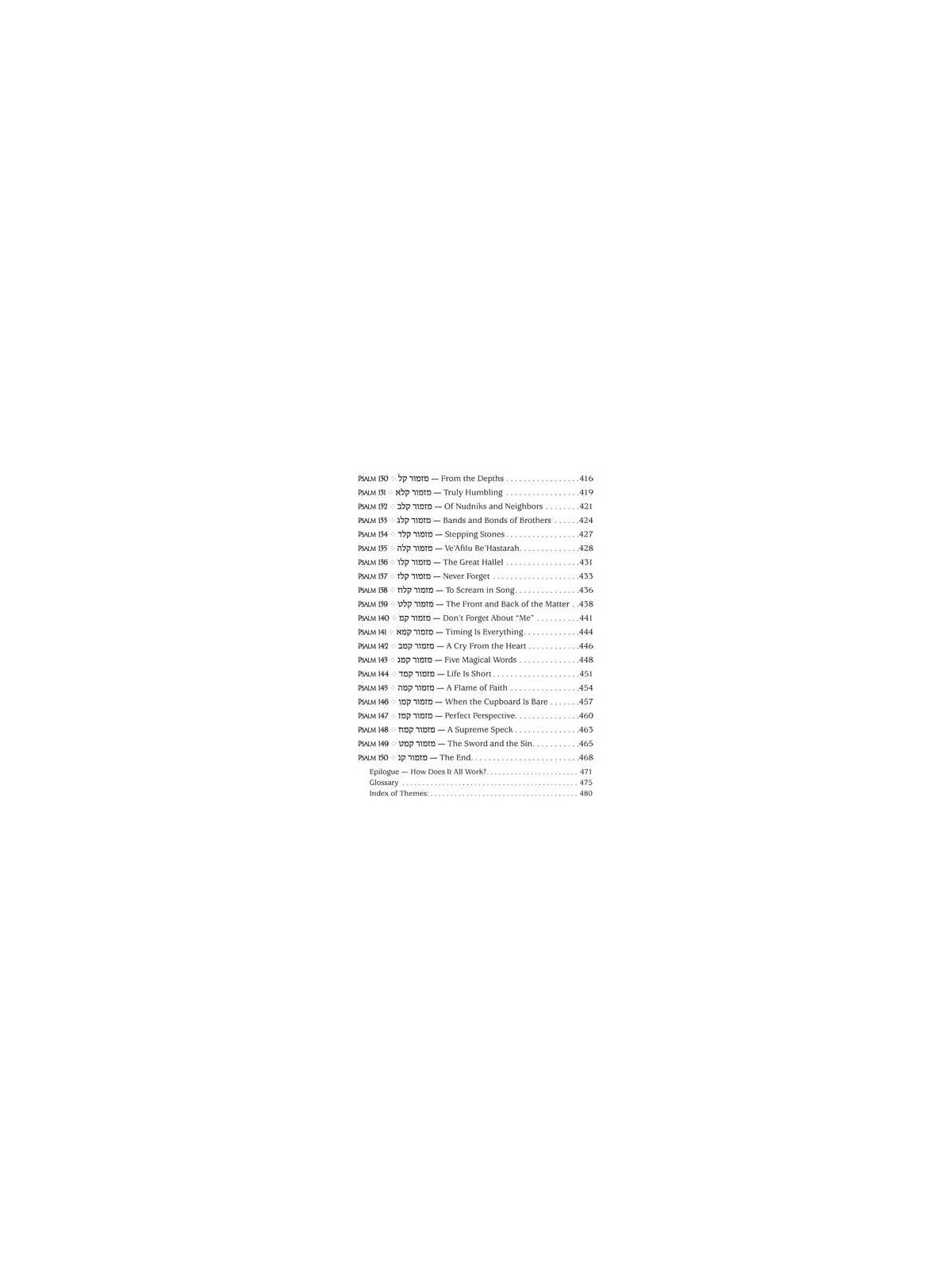 The Touch of Tehillim - Standard Size | Books | Judaica