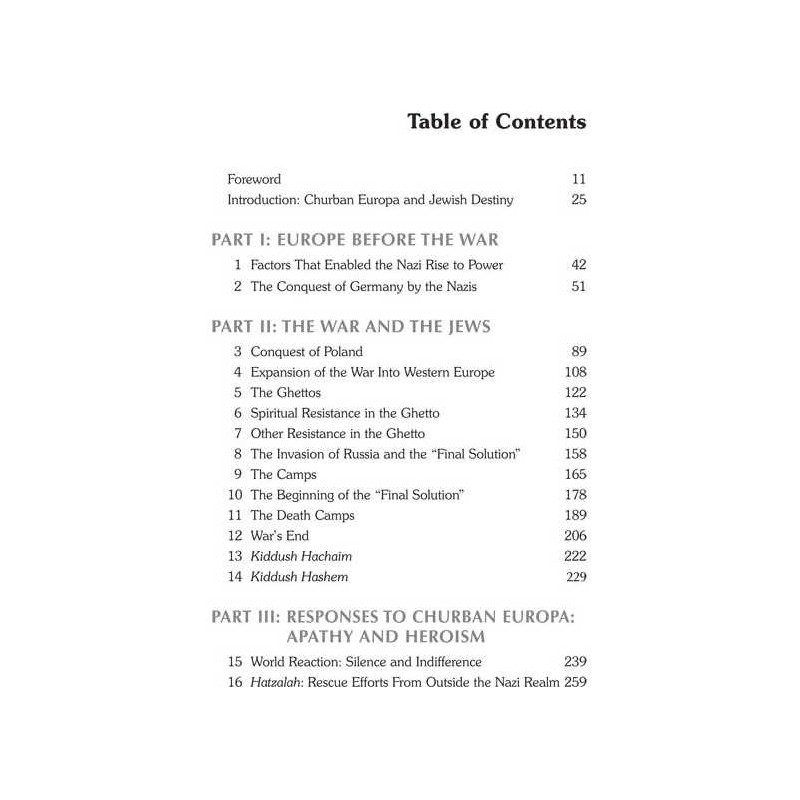 Tragedy and Rebirth - Hardcover | Books | Judaica