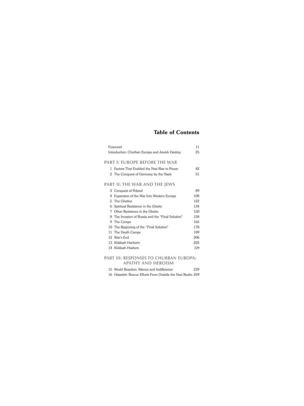 Tragedy and Rebirth - Hardcover | Books | Judaica