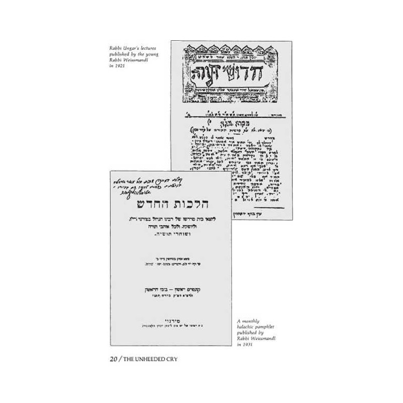 The Unheeded Cry - Hardcover | Books | Judaica