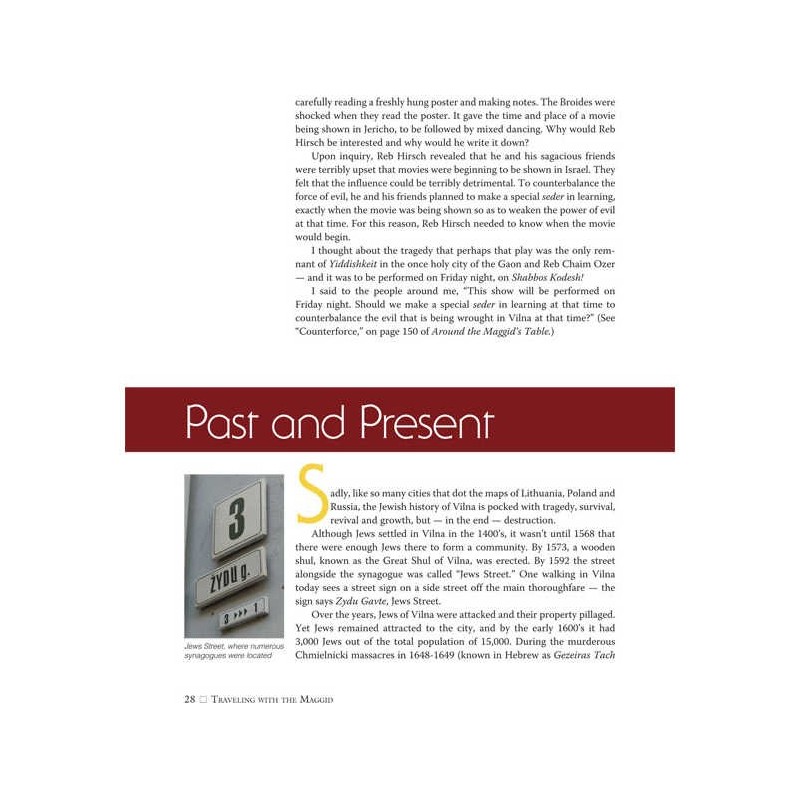 Traveling With The Maggid - Hardcover | Books | Judaica