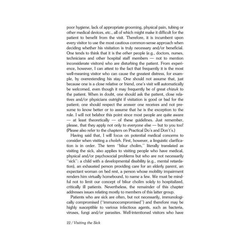 Visiting the Sick - Hardcover | Books | Judaica