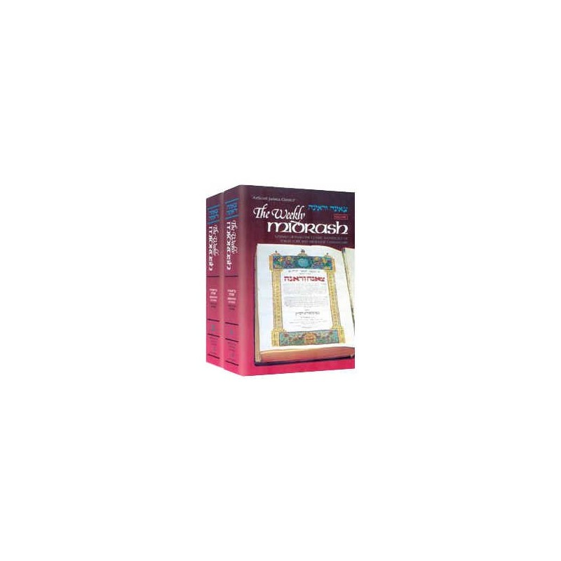 The Weekly Midrash / Tzenah Urenah - 2 Volume Shri | Books | Judaica