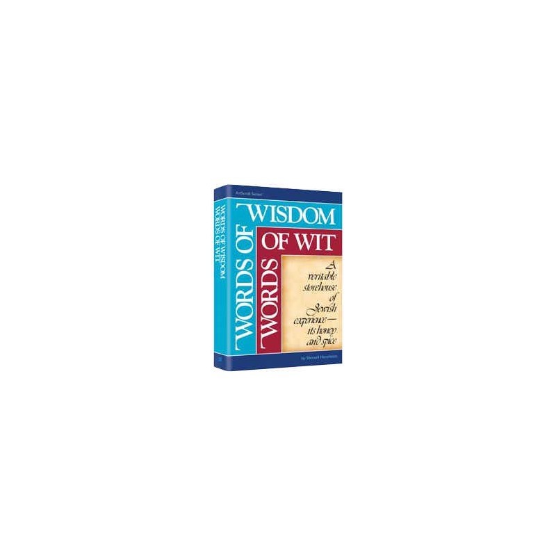 Words Of Wisdom, Words Of Wit - Hardcover | Books | Judaica