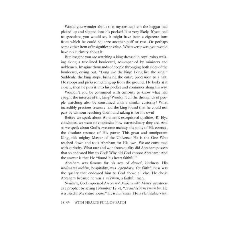 With Hearts Full of Faith - Hardcover | Books | Judaica