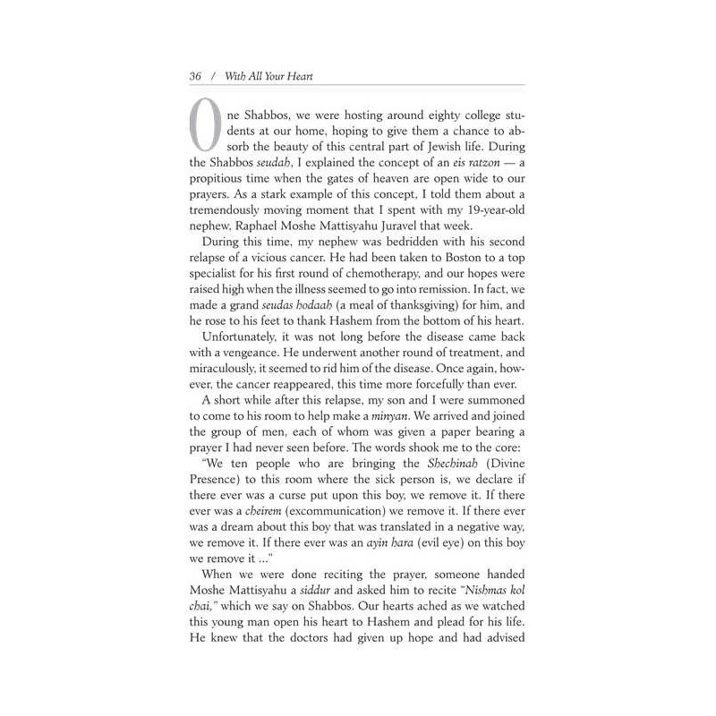 With All Your Heart - Hardcover | Books | Judaica