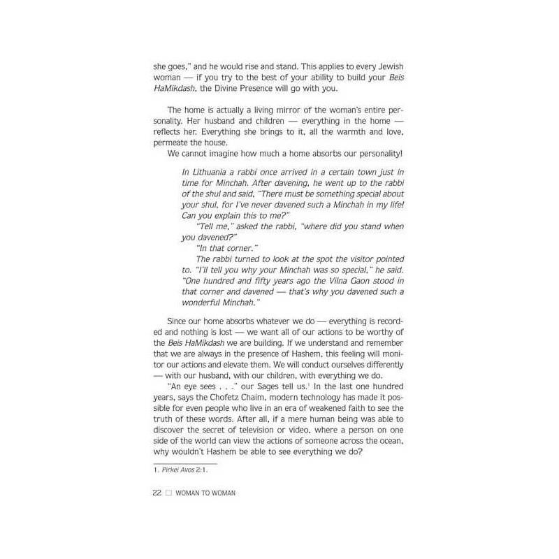 Woman To Woman - Hardcover | Books | Judaica