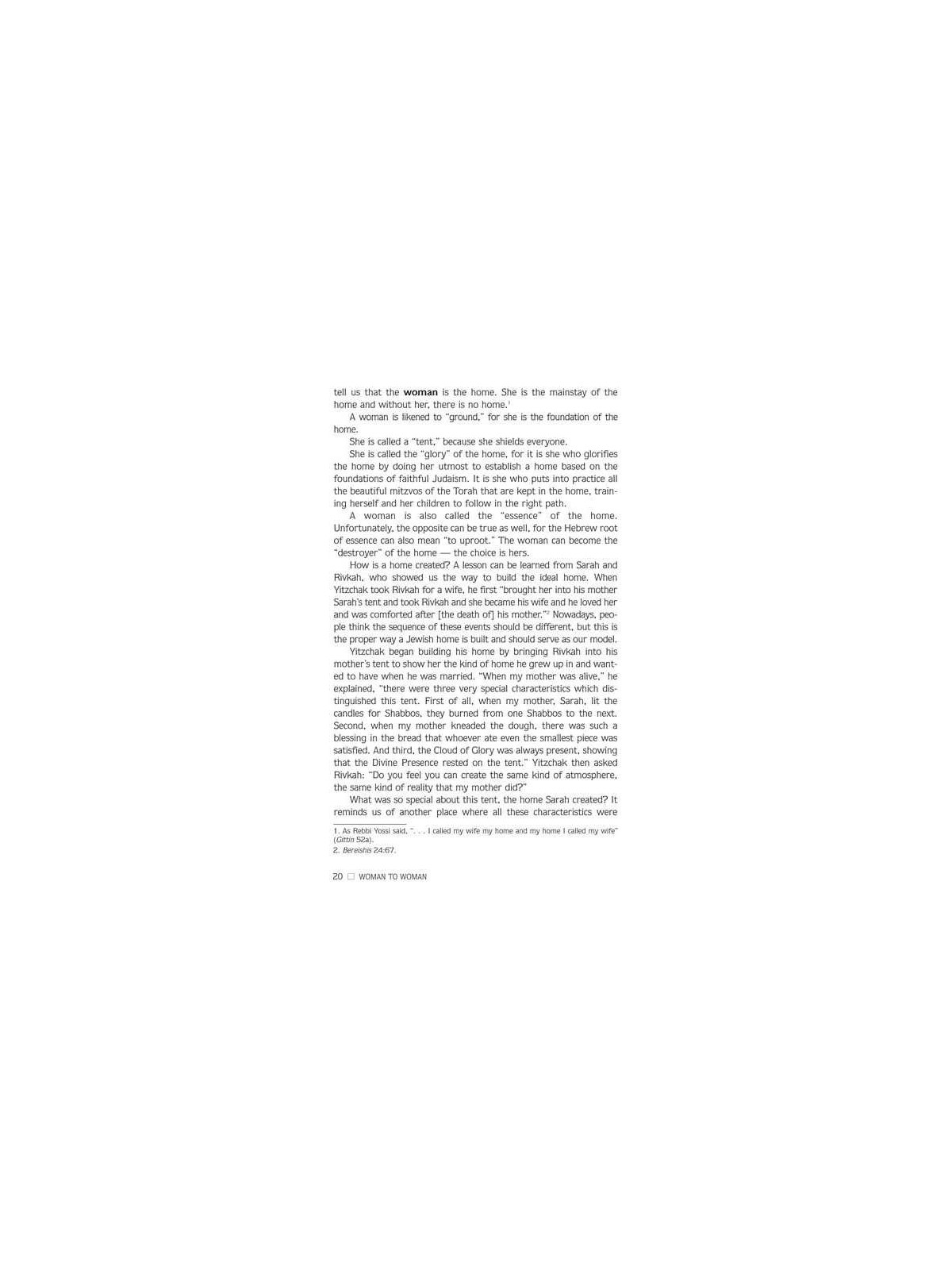 Woman To Woman - Hardcover | Books | Judaica
