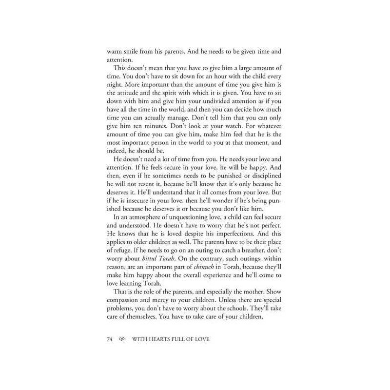 With Hearts Full of Love - Hardcover | Books | Judaica