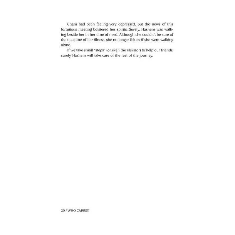 Who Cares? - Hardcover | Books | Judaica