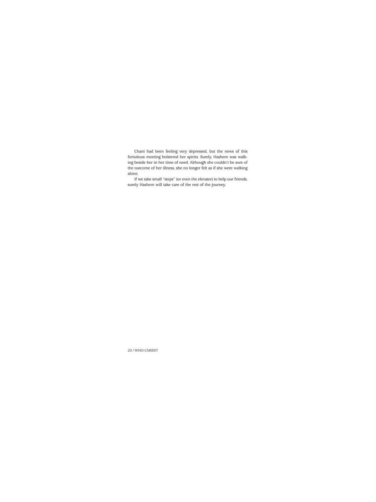 Who Cares? - Hardcover | Books | Judaica