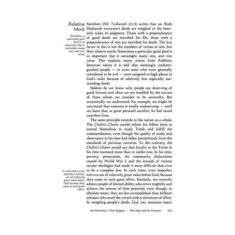 Yom Kippur: Its Significance, Laws, And Prayers -  | Books | Judaica