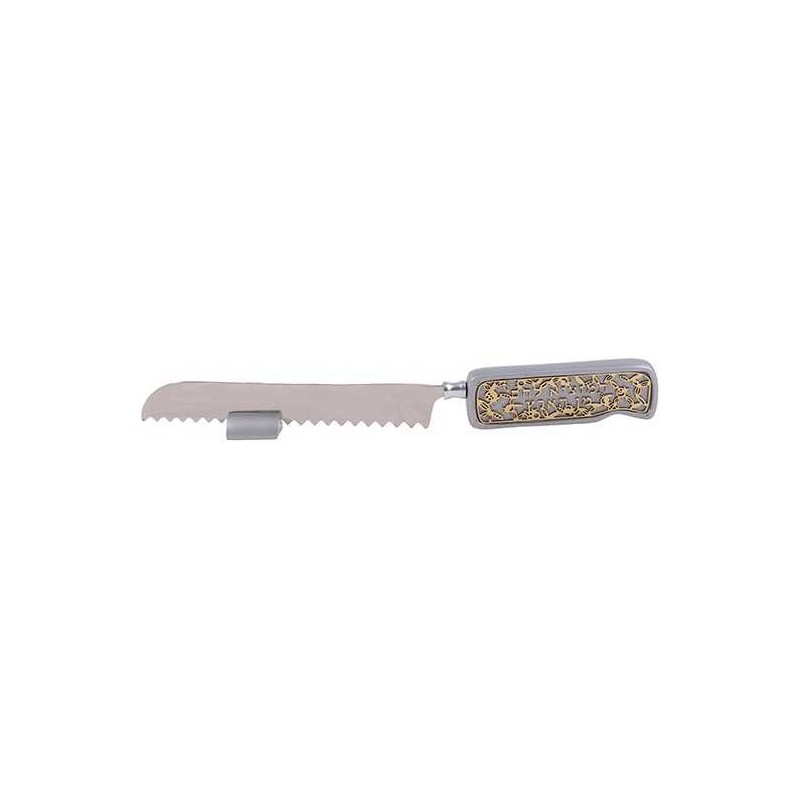 Challah Knife in Silver | Challah Knives | Judaica