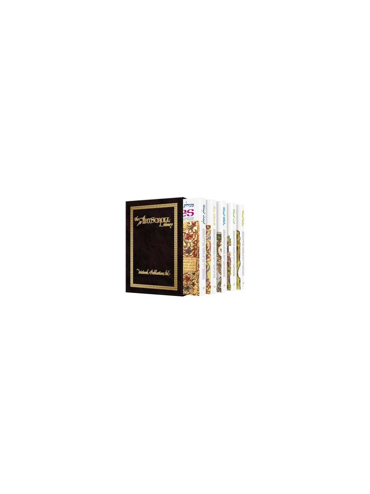 Five Megillos Pocket Set - Hardcover | Purim | Judaica