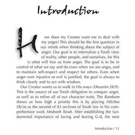 Anger: The Inner Teacher - Hardcover | Books | Judaica