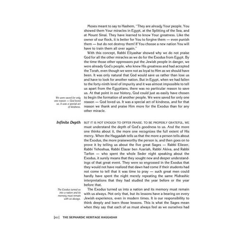 The Sephardic Heritage Haggadah - Hardcover | Passover | Judaica