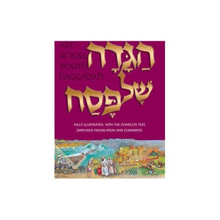 Haggadah: Illustrated Youth Edition - Hardcover | Passover | Judaica