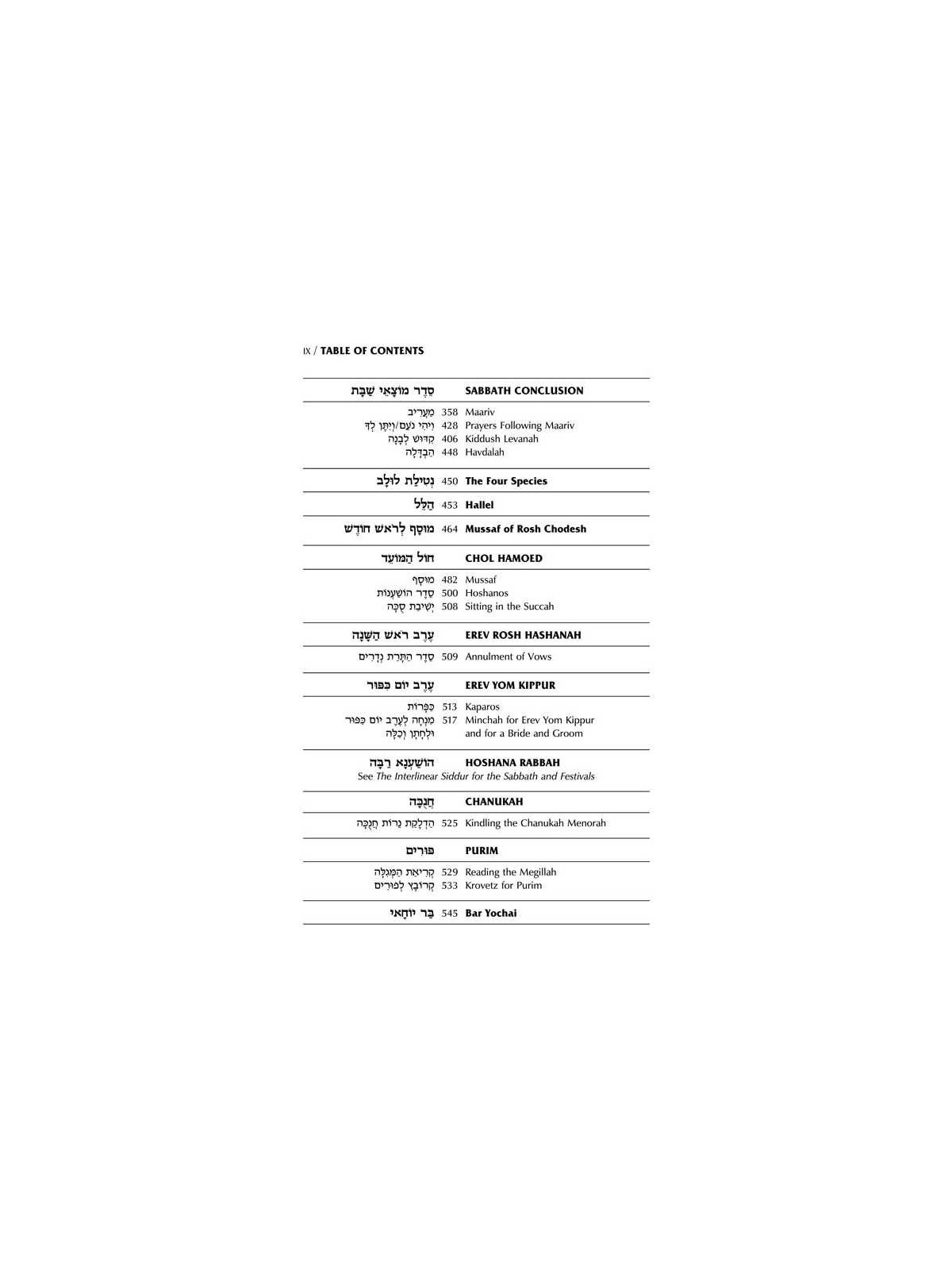 Interlinear Weekday Siddur: Full Size - Ashkenaz | Books | Judaica