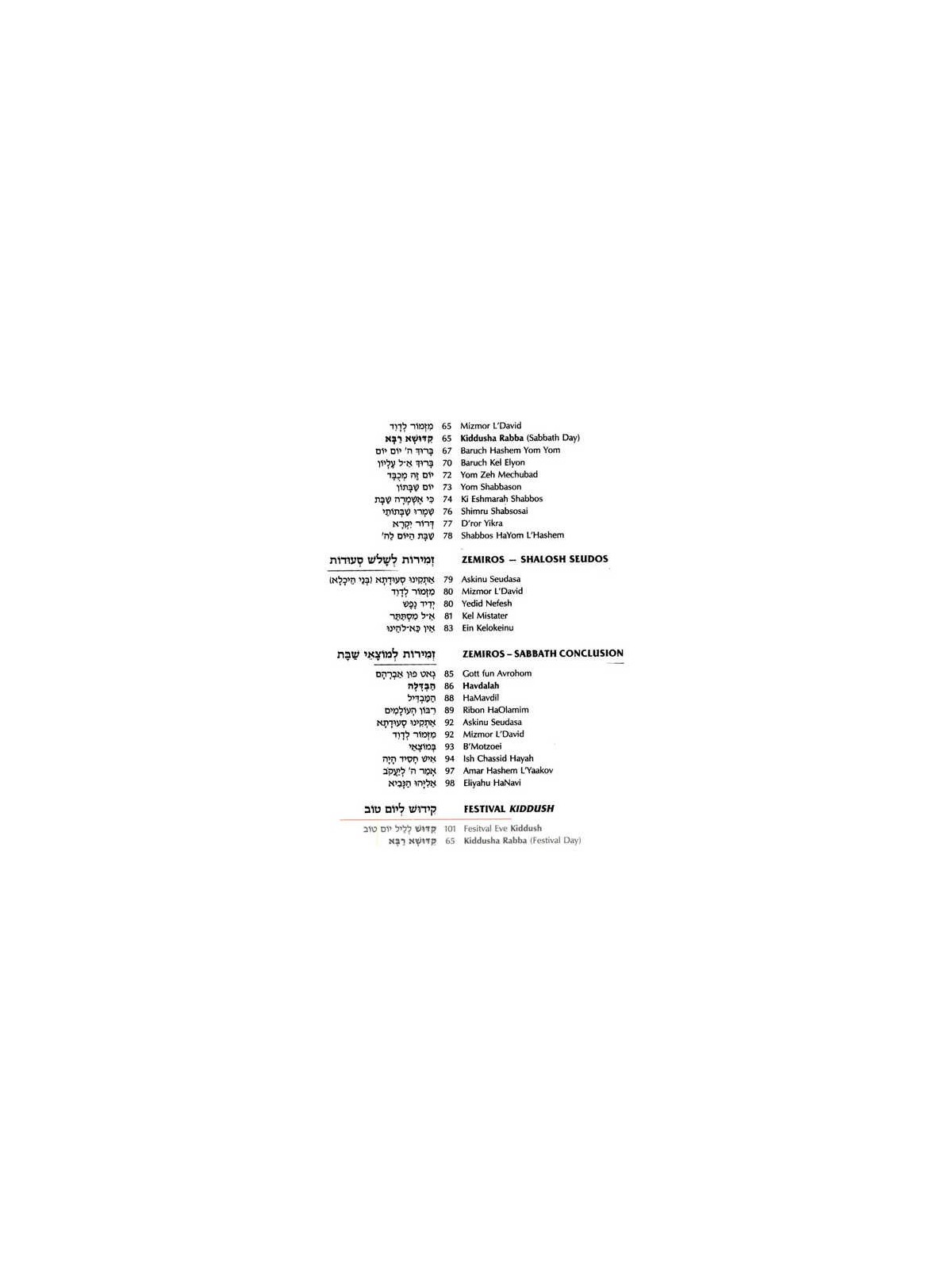 Interlinear Family Zemiros / Bircas HaMazon - Leat | Books | Judaica