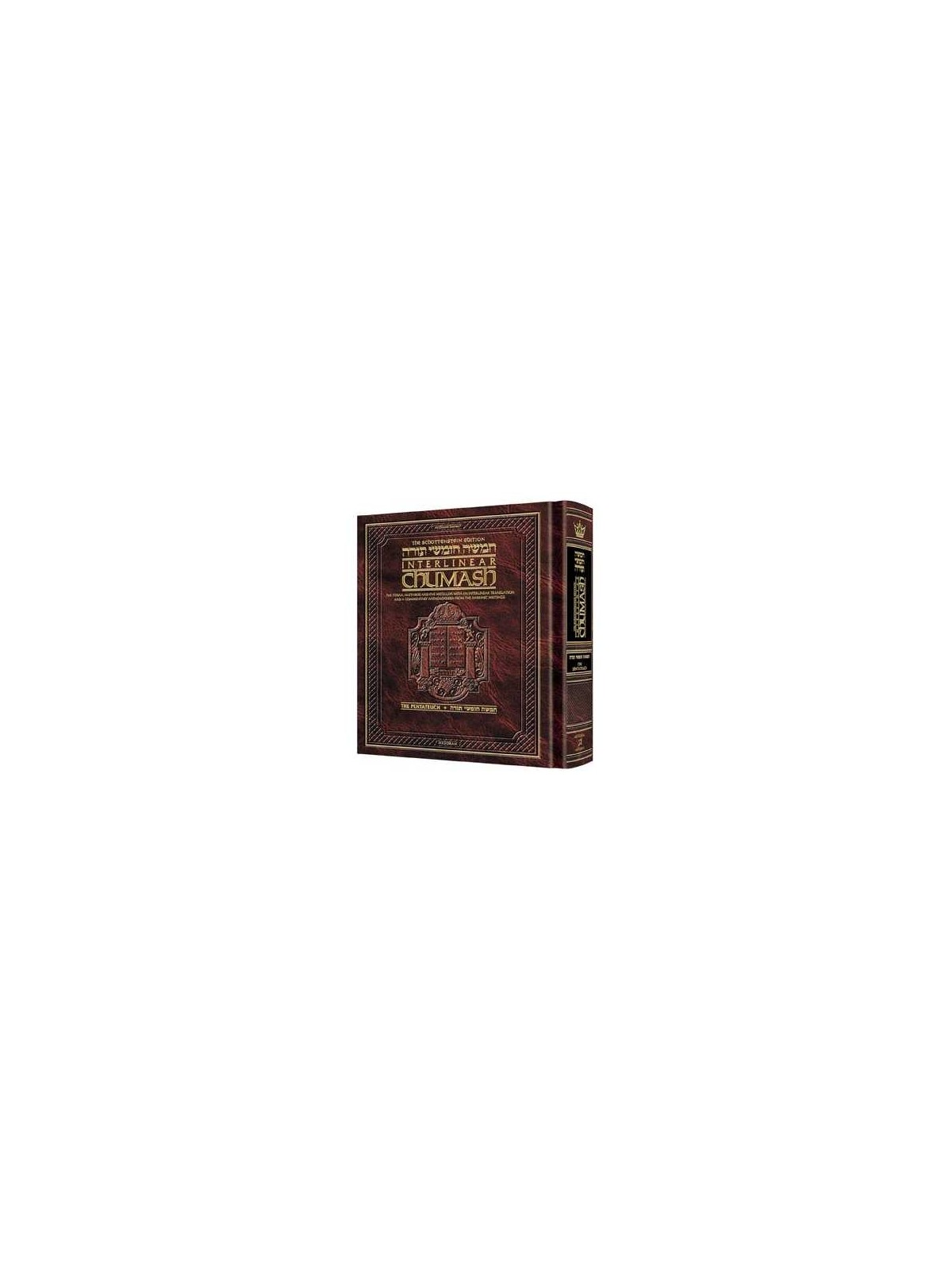 Schottenstein Ed Interlinear Chumash Complete in 1 | Books | Judaica