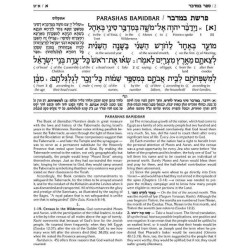 Schottenstein Ed Interlinear Chumash Vol 4: Bamidb | Books | Judaica