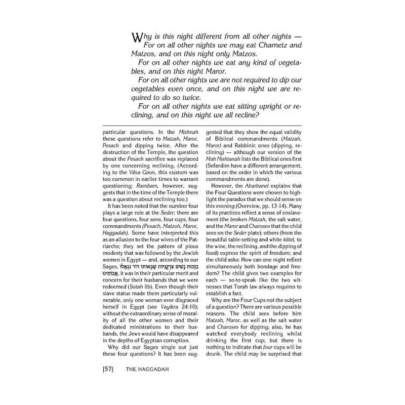 Haggadah - Expanded Edition - Hardcover | Passover | Judaica