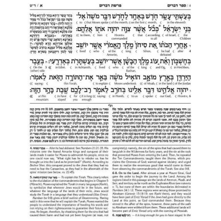 Schottenstein Ed Interlinear Chumash Vol 5: Devari | Books | Judaica