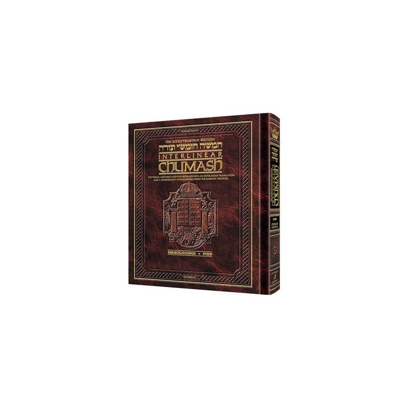 Schottenstein Ed Interlinear Chumash Vol 2: Shemos | Books | Judaica