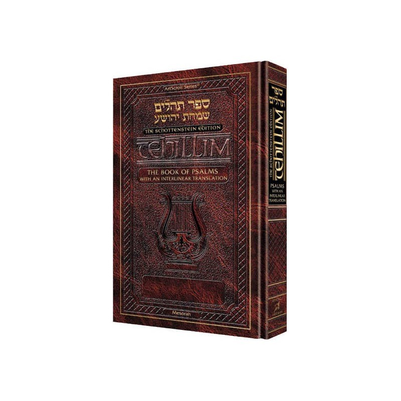 Interlinear Tehillim / Psalms Pocket Size, Hard Co | Books | Judaica