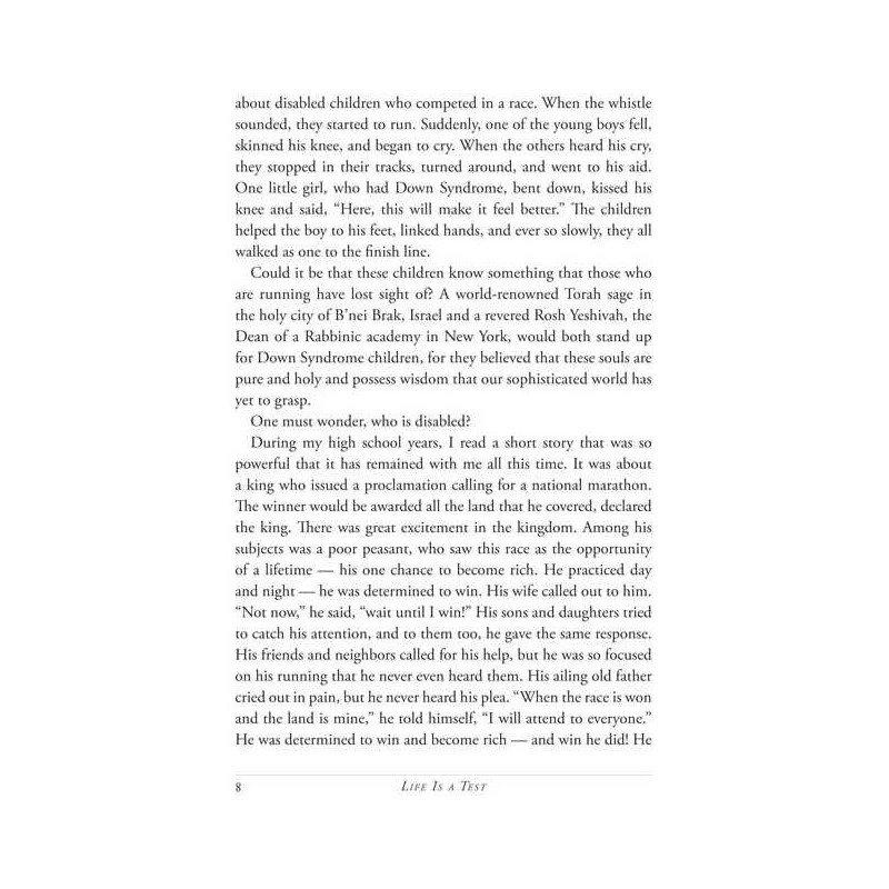 Life Is A Test - Hardcover | Books | Judaica