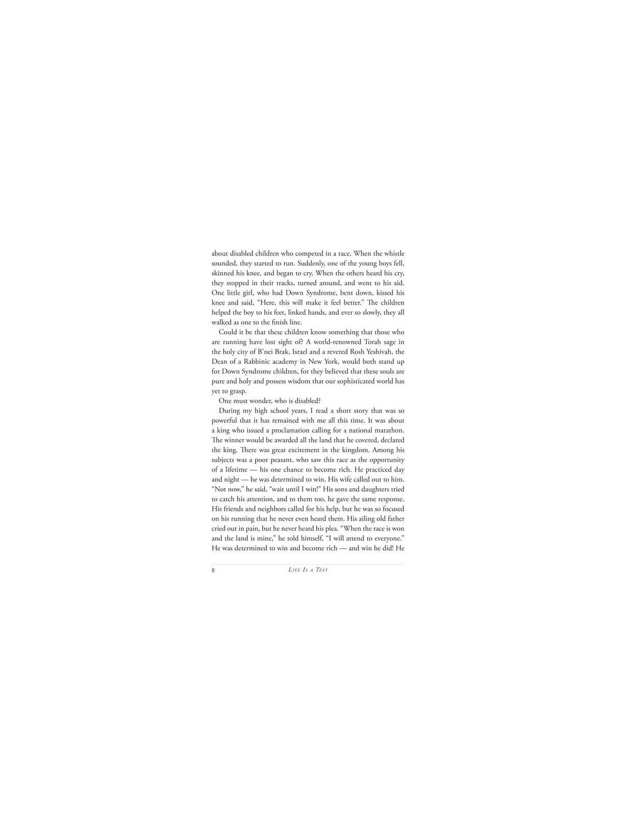 Life Is A Test - Hardcover | Books | Judaica