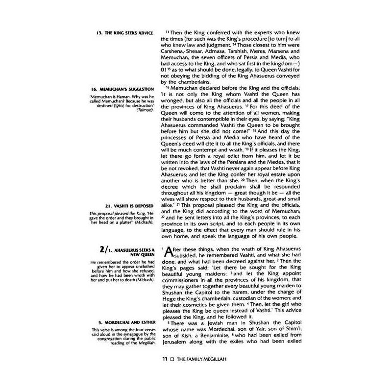 The Family Megillah - Paperback | Purim | Judaica