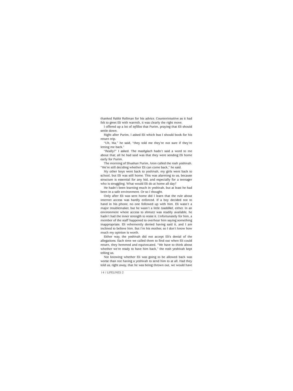 Lifelines 2 | Books | Judaica