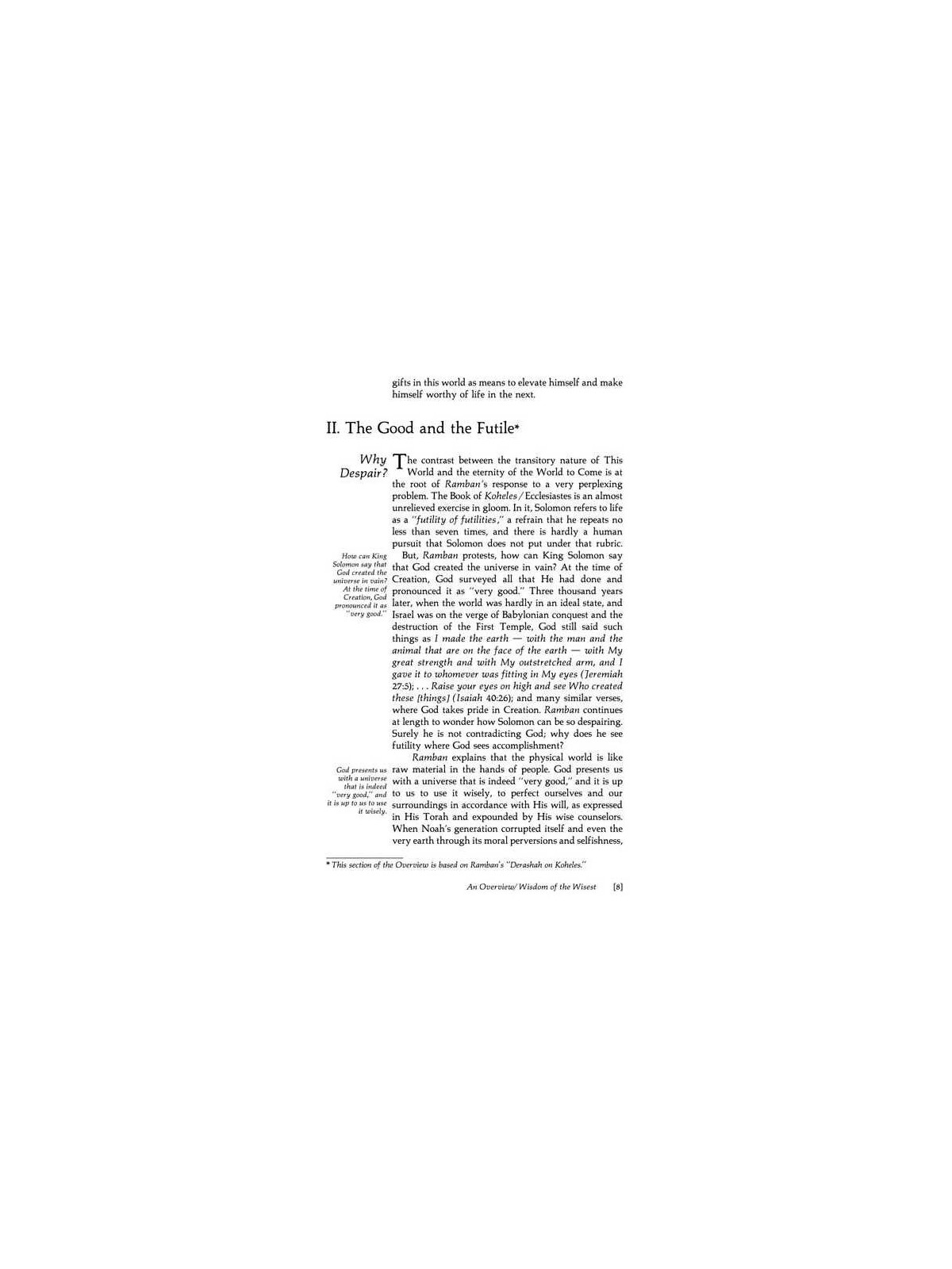 Mishlei / Proverbs - Volume 1 - Hardcover | Books | Judaica