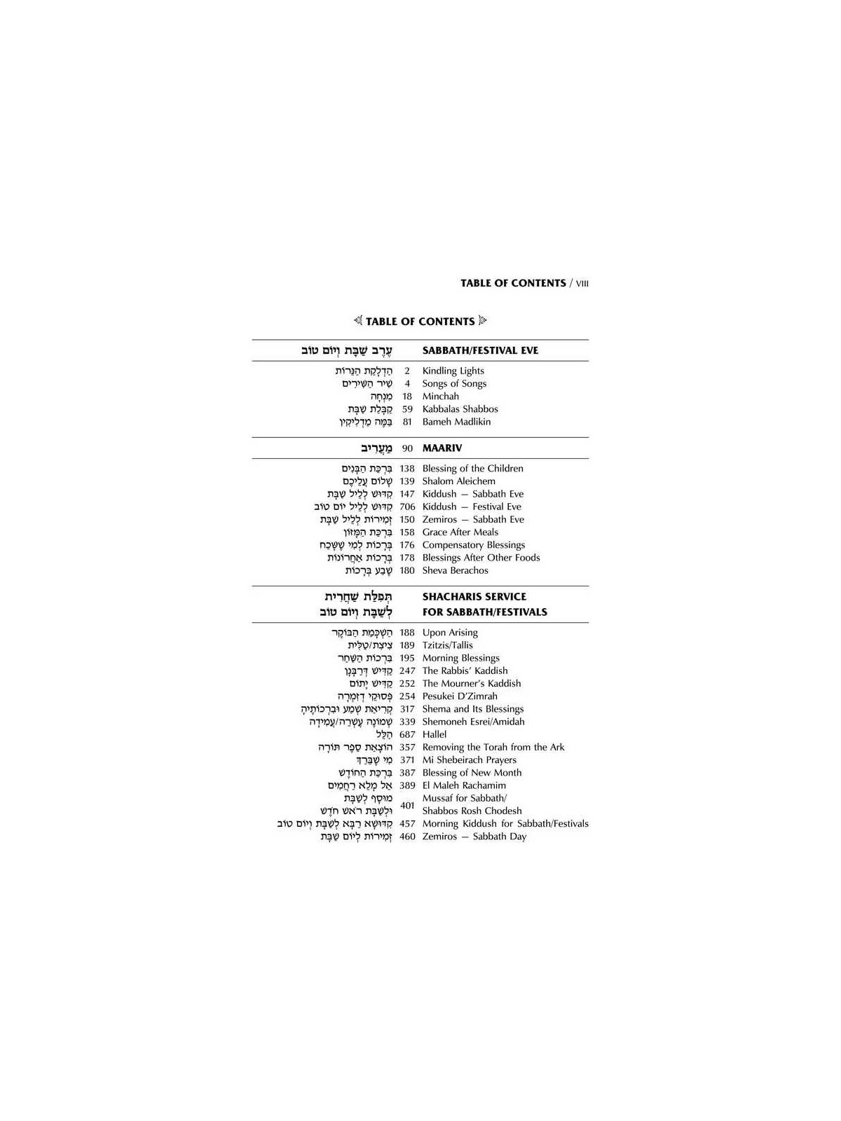 Interlinear Sabbath & Festivals Siddur Pocket Size | Books | Judaica
