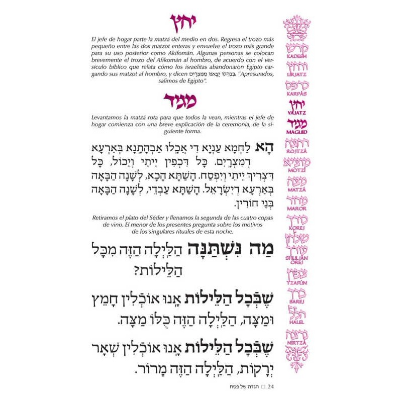 Haggadah:Family Haggadah-Spanish Edition - Paperba | Passover | Judaic