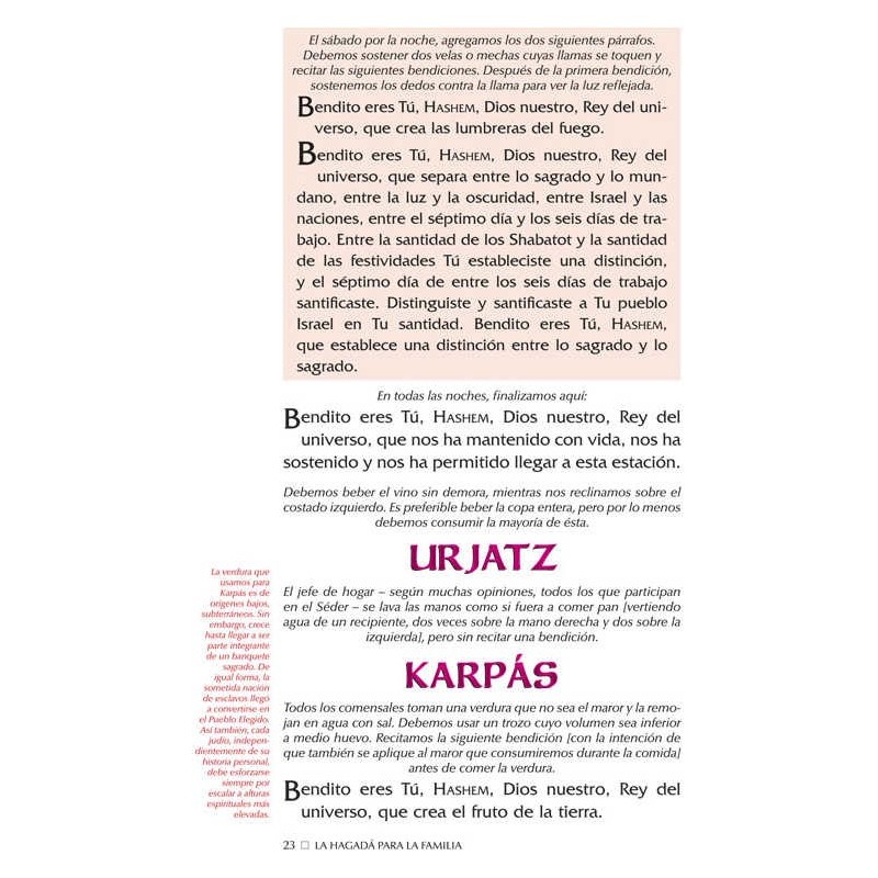 Haggadah:Family Haggadah-Spanish Edition - Paperba | Passover | Judaic