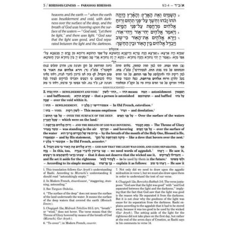 Sapirstein Edition Rashi - 1 - Bereishis - Student | Books | Judaica
