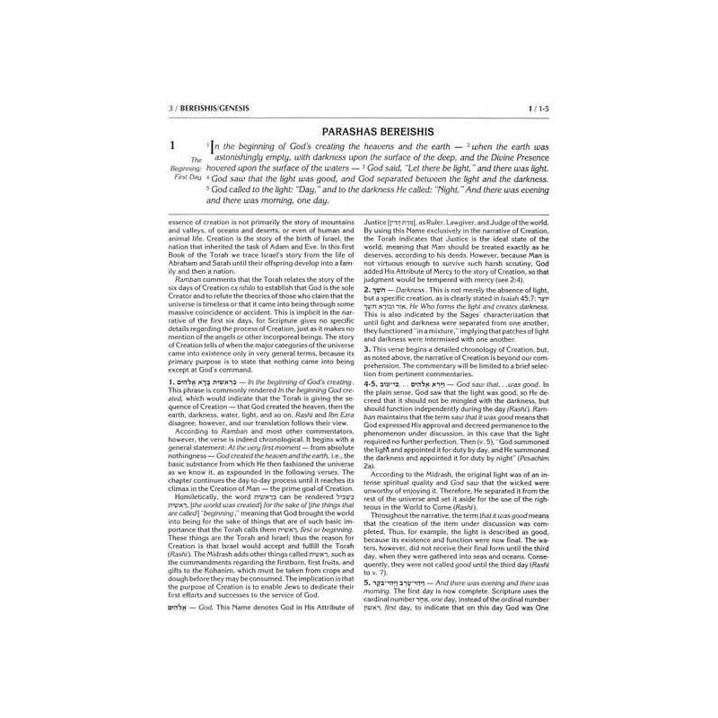 Stone Edition of the Chumash | Books | Judaica