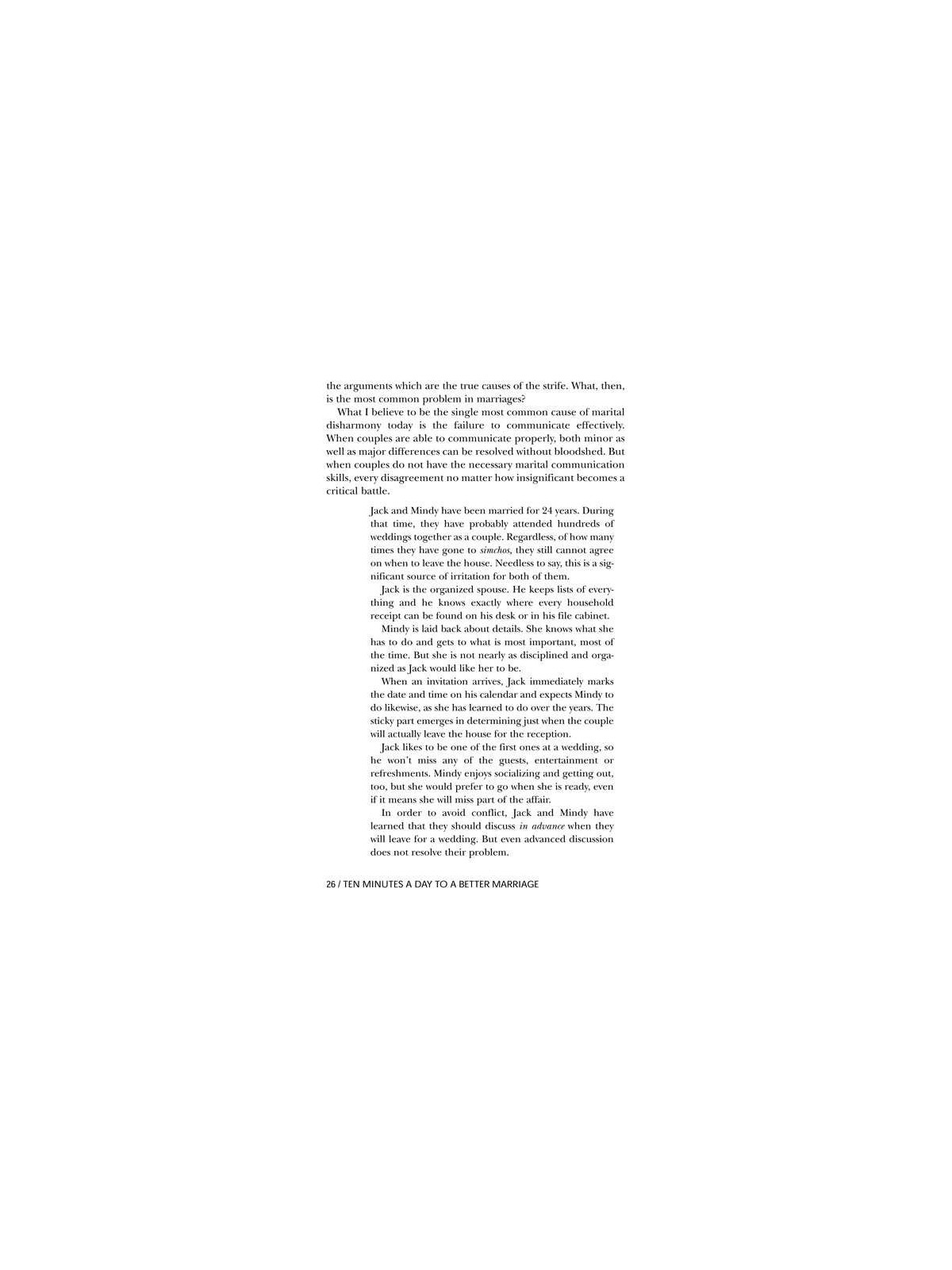 Ten Minutes a Day to a Better Marriage - Hardcover | Books | Judaica