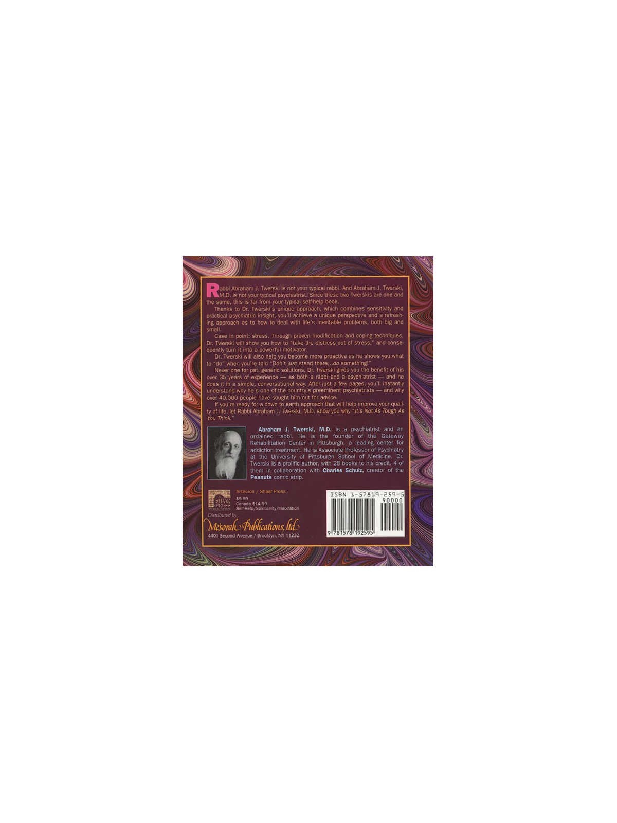 It's Not As Tough As You Think -Paperback | Books | Judaica