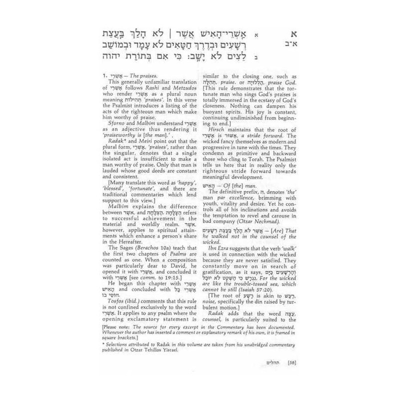 Tehillim / Psalms - 2 Vol Shrink Wrapped Set - Har | Books | Judaica