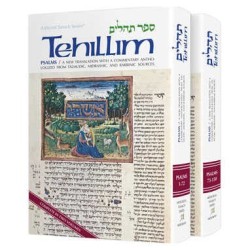 Tehillim / Psalms - 2 Vol Shrink Wrapped Set - Har | Books | Judaica