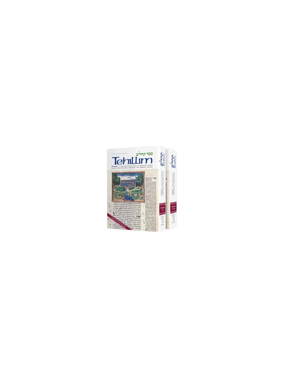 Tehillim / Psalms - 2 Vol Shrink Wrapped Set - Har | Books | Judaica