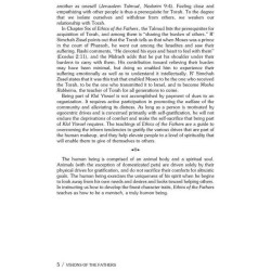 Visions of the Fathers/Pirkei Avos - Hardcover | Books | Judaica