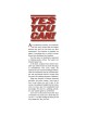 Yes You Can! - Paperback | Books | Judaica